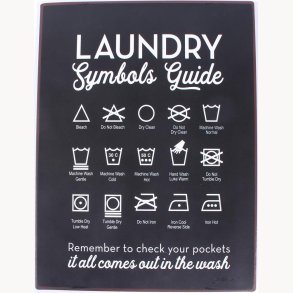 Sign - Laundry