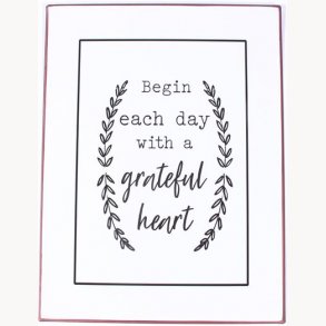 Sign - Begin each day with a…