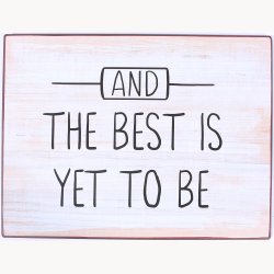 Skilt - And the is yet to be