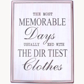 Sign - The most memorable days...