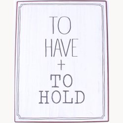 Skilt - To have + To hold