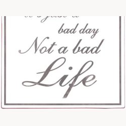 Skilt - Take a deep breath...