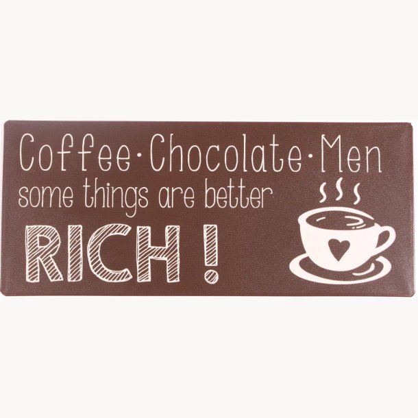 Sign - Coffee, Chocolate, Men