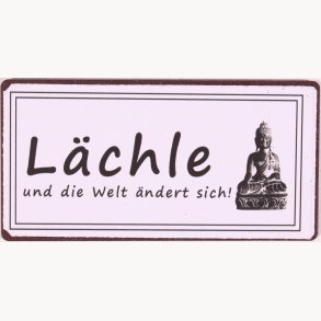 Magnet - Lächle und die Welt ändert sich