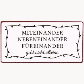 Magnet - Miteinander, nebeneinander, füreinander...