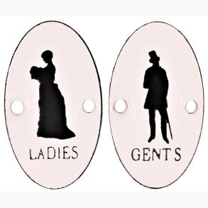 Sign - Ladies / Gents