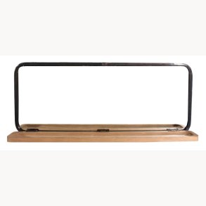Mirror with shelf