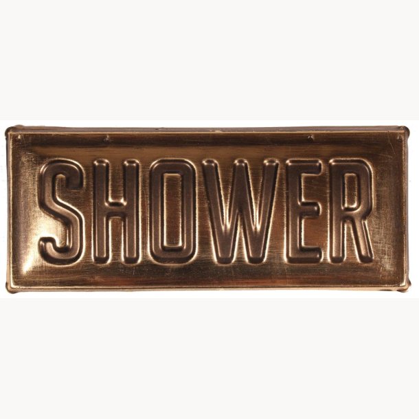 Skilt - Shower