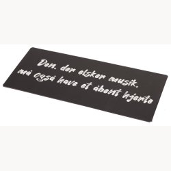 Sign - Den, der elsker musik, m ogs have et bent hjerte