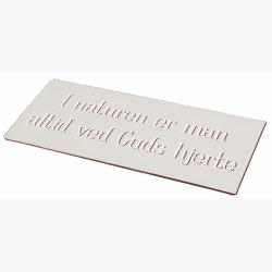 Sign - I naturen er man altid ved guds hjerte