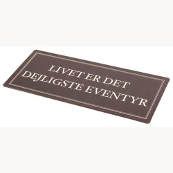 Skilt - Livet er det dejligste eventyr