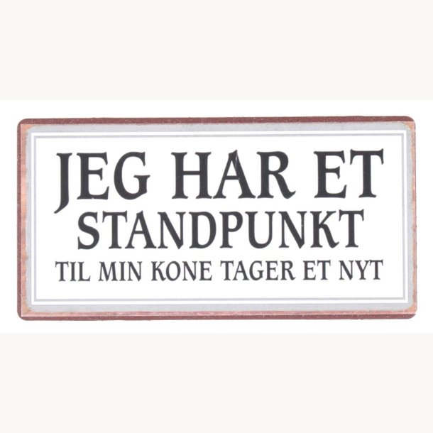 Magnet - Jeg har et standpunkt...