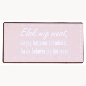 Magnet - Elsk mig mest, når jeg fortjener det mindst...