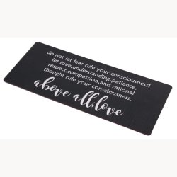 Skilt - do not let fear rule your consciousness