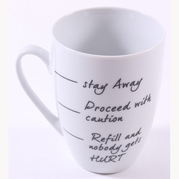 Cup - Stay away...