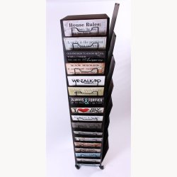 DEMO: Signs/Magnets rack on wheels 