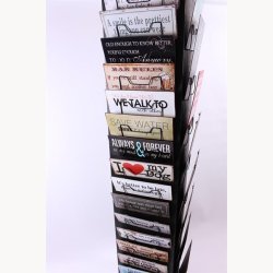 DEMO: Signs/Magnets rack on wheels 