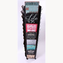 DEMO: Signs/Magnets rack on wheels 