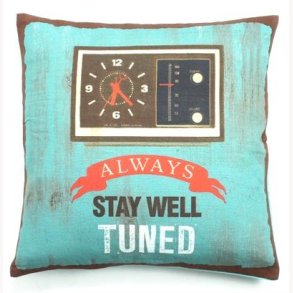 Cushion cover 50 x 50 cm - Stay well tuned
