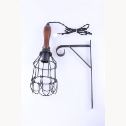 Lamp with wall uphang