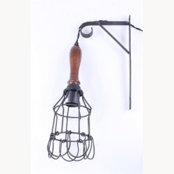 Lamp with wall uphang