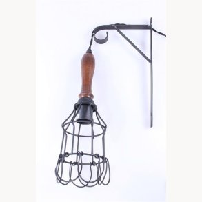 Lamp with wall uphang