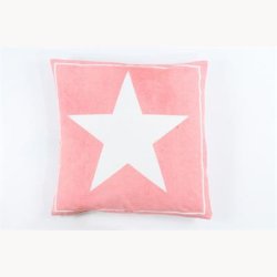 Cushion cover with star