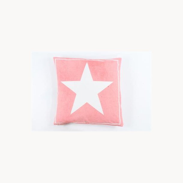 Cushion cover with star