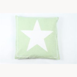 Cushion cover with star