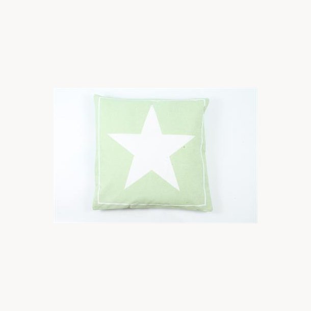 Cushion cover with star