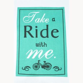 Dishtowel - Take a ride