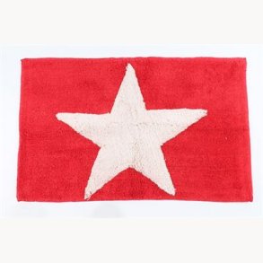 Bathmat with a star