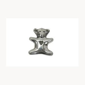 Knob, iron/metal - Teddybear