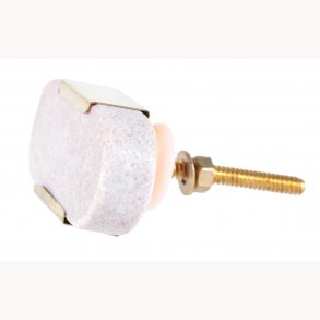 Knopf, Stein & Metall