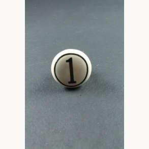 Knob, ceramic