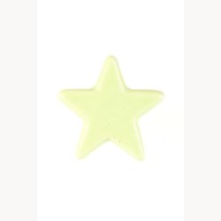 Knop, keramik - Stjerne