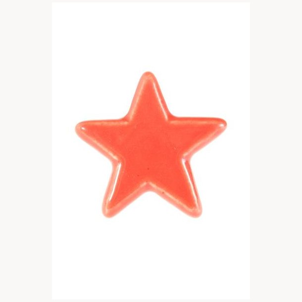 Knob, ceramic - Star