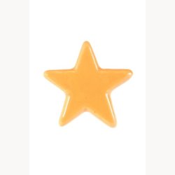 Knop, keramik - Stjerne