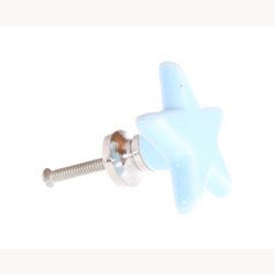 Knop, keramik - Stjerne