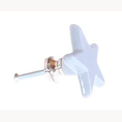 Knop, keramik - Stjerne