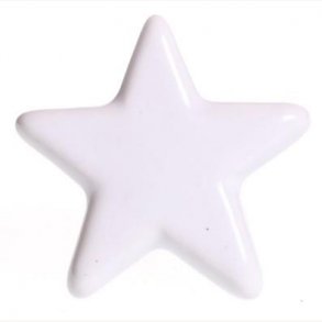 Knob, ceramic - Star