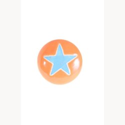 Knop, keramik - Stjerne