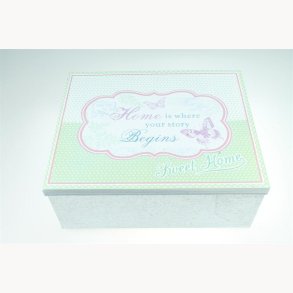 Metal box 22,5 x 18,5 x 9 cm