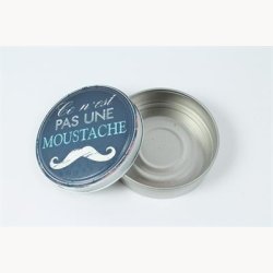 Metal box - Moustache