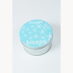 Metal box - Hugs &amp; kisses