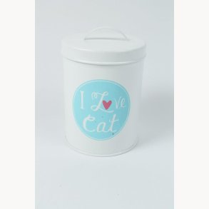 Metal box - I love cat