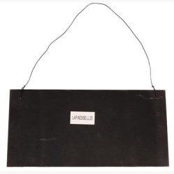 Trskilt med metalsnor