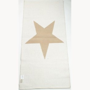 Rug with a big star - 70 x 200 cm