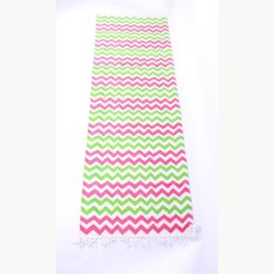 Tppe med zig zak mnster - 70 x 200 cm