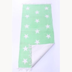 Tppe med stjerner - 70 x 200 cm